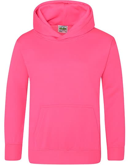 Kids´ Electric Hoodie — Electric Pink