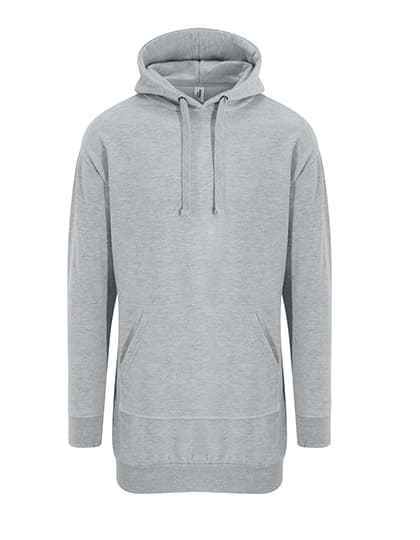 Hoodie Dress — Heather Grey