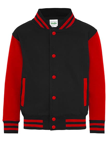 Kids´ Varsity Jacket — Jet Black