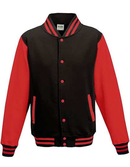 Varsity Jacket — Jet Black