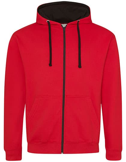 Varsity Zoodie — Fire Red