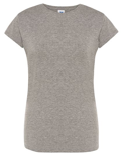 Ladies´ Regular Premium T-Shirt — Grey Melange