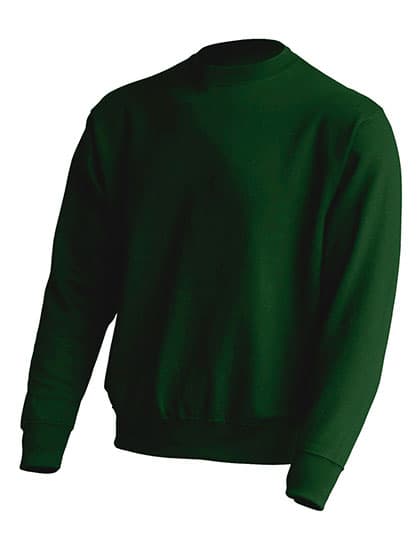 Crew Neck Sweatshirt — Bottle Green