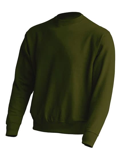 Crew Neck Sweatshirt — Forest Green