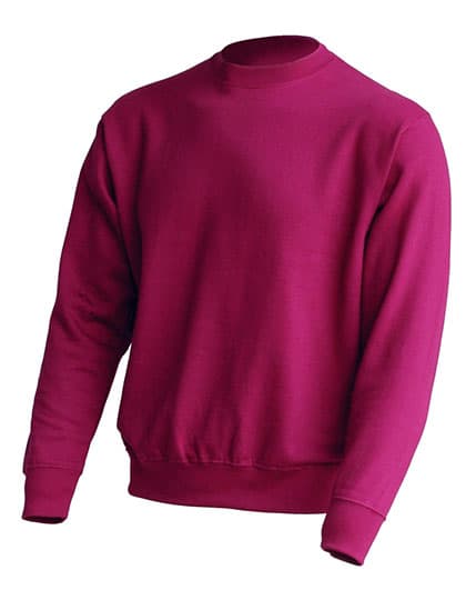 Crew Neck Sweatshirt — Raspberry