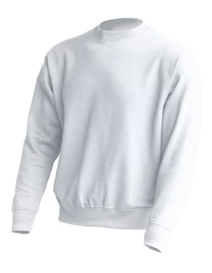 Crew Neck Sweatshirt — White