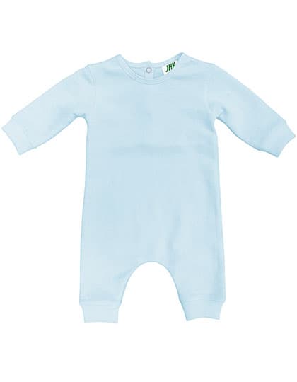 Baby Playsuit Long Sleeve — Sky
