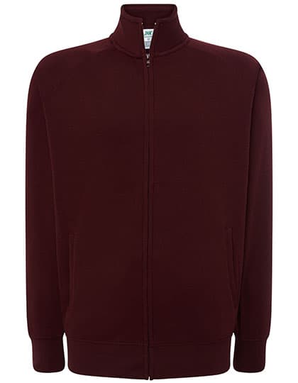 Full Zip Sweatshirt — Cardinal