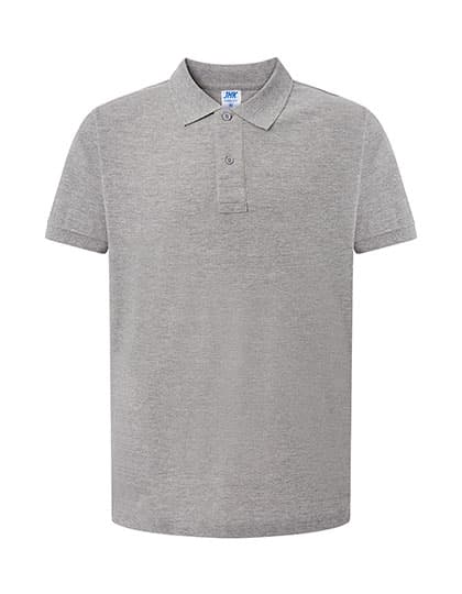 Men´s Polo Regular — Grey Melange