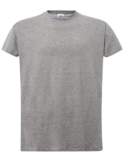 Ladies´ Curves T-Shirt — Grey Melange