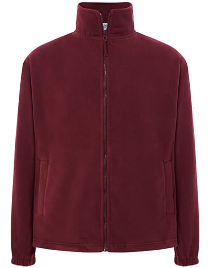 Men´s Fleece Jacket — Burgundy