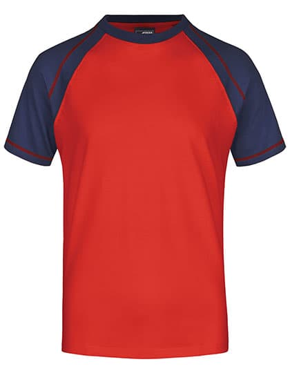 Men´s Raglan-T — Red