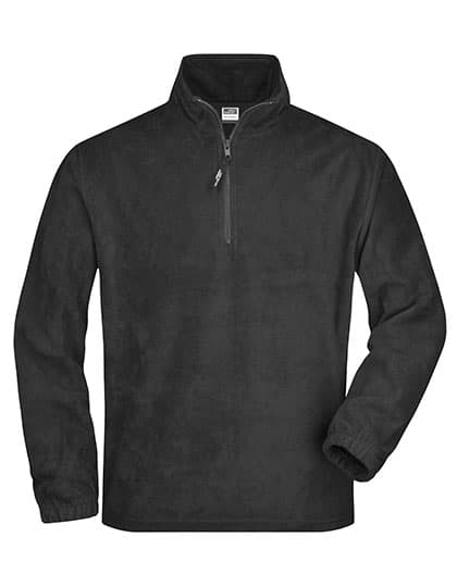 Half-Zip Fleece — Dark Grey (Solid)