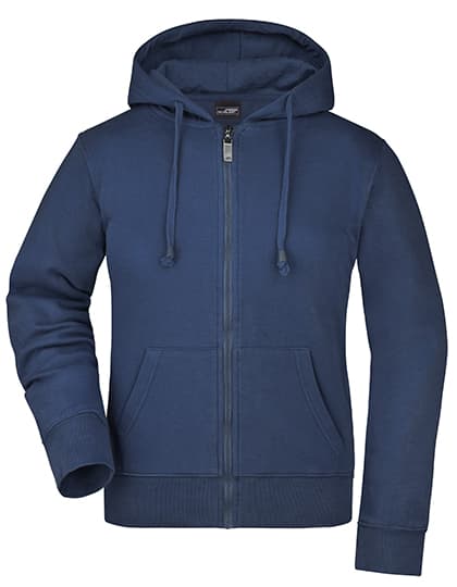 Ladies´ Hooded Jacket — Navy