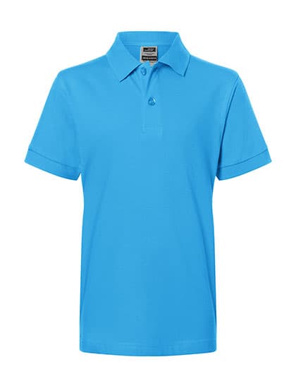 Junior Classic Polo — Aqua