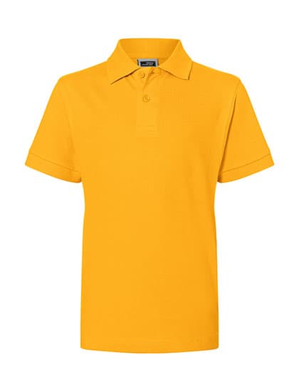 Junior Classic Polo — Gold Yellow
