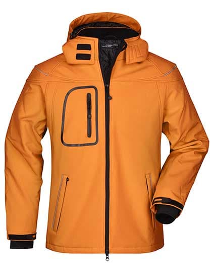 Men´s Winter Softshell Jacket — Orange