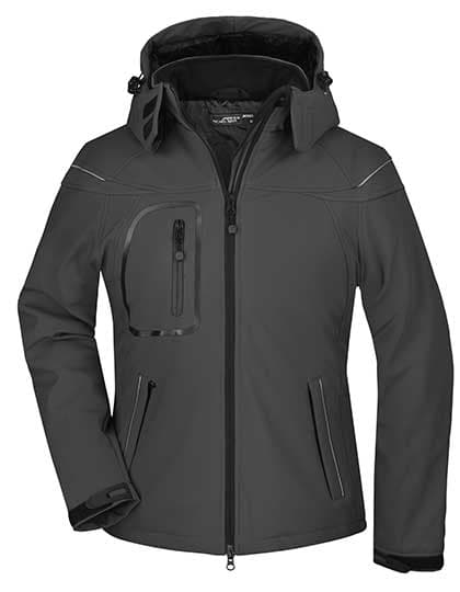 Ladies´ Winter Softshell Jacket — Black