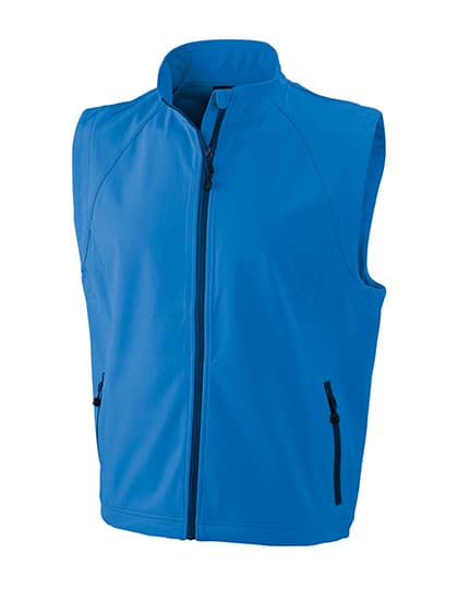 Men´s Softshell Vest — Azur