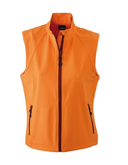 Ladies´ Softshell Vest — Orange
