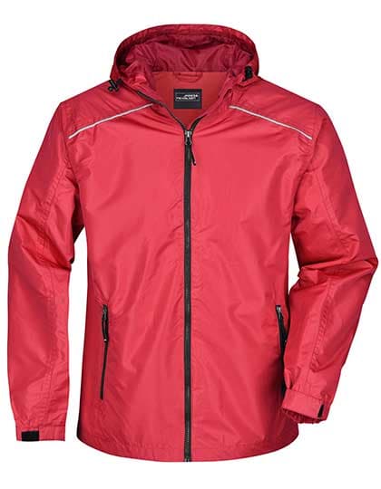 Men´s Rain Jacket — Red