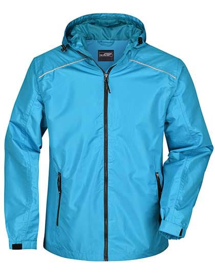 Men´s Rain Jacket — Turquoise