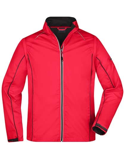 Men´s Zip-Off Softshell Jacket — Red