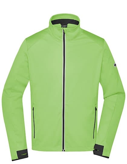 Men´s Sports Softshell Jacket — Bright Green