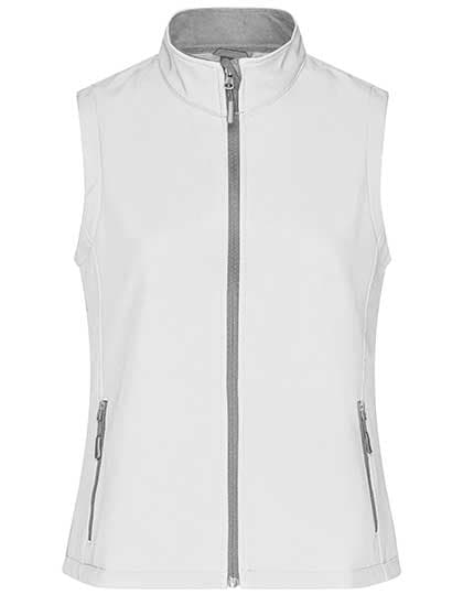 Ladies´ Promo Softshell Vest — White