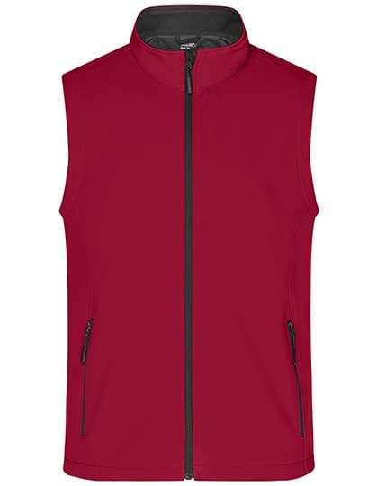 Men´s Promo Softshell Vest — Red