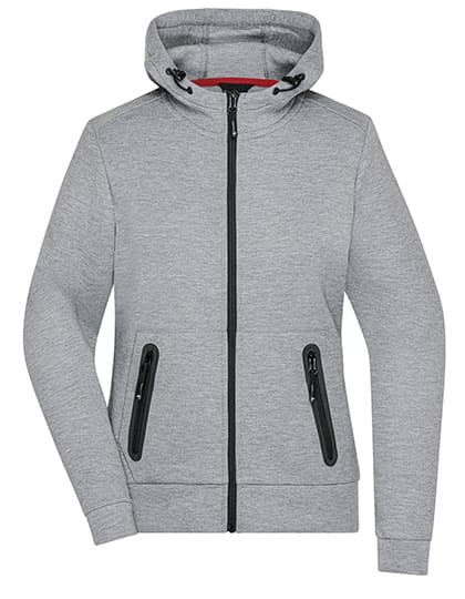 Ladies´ Hooded Jacket — Light Melange