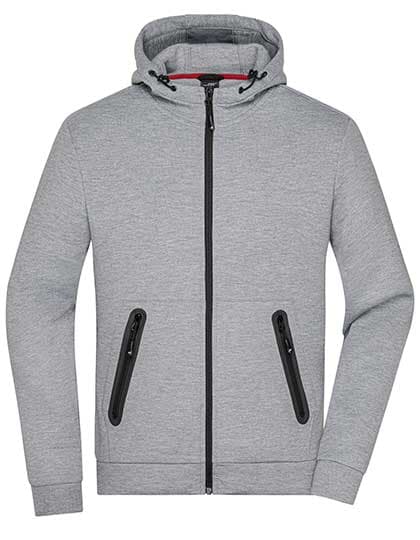 Men´s Hooded Jacket — Light Melange