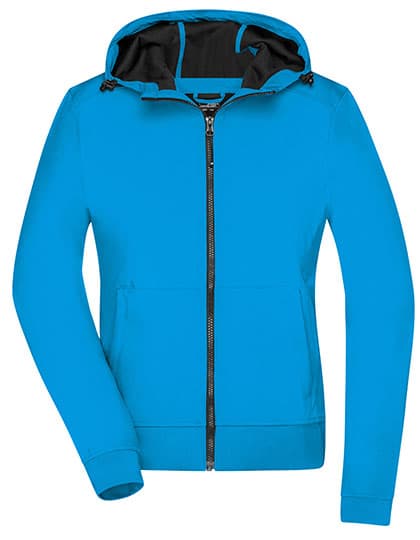Ladies´ Hooded Softshell Jacket — Blue