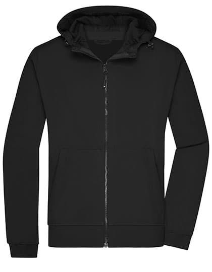 Men´s Hooded Softshell Jacket — Black