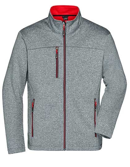 Men´s Softshell Jacket — Dark Melange