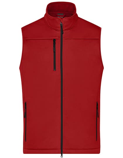 Men´s Softshell Vest — Red