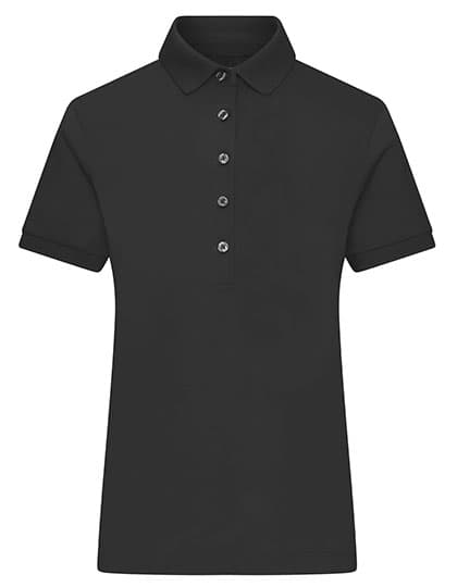 Ladies´ Mercerised Polo — Black
