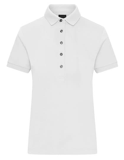 Ladies´ Mercerised Polo — White
