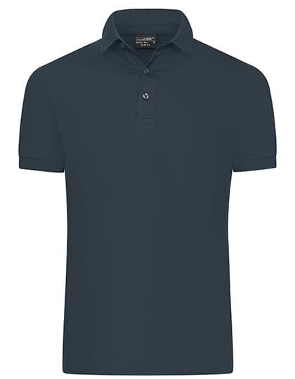 Men´s Mercerised Polo Slim Fit — Graphite