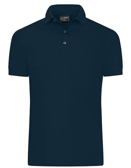 Men´s Mercerised Polo Slim Fit — Navy