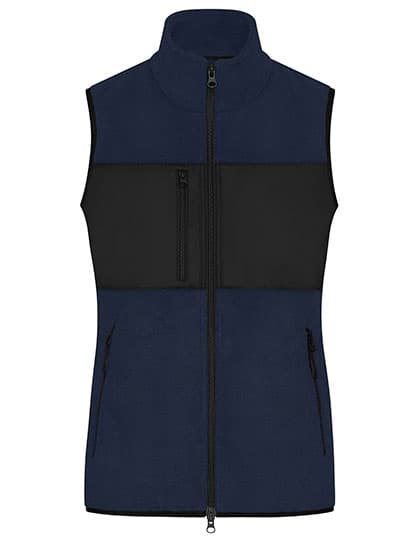 Ladies´ Fleece Vest — Navy