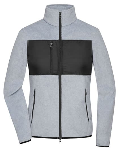 Ladies´ Fleece Jacket — Light Melange