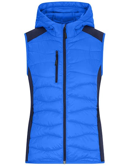 Ladies´ Hybrid Vest — Blue