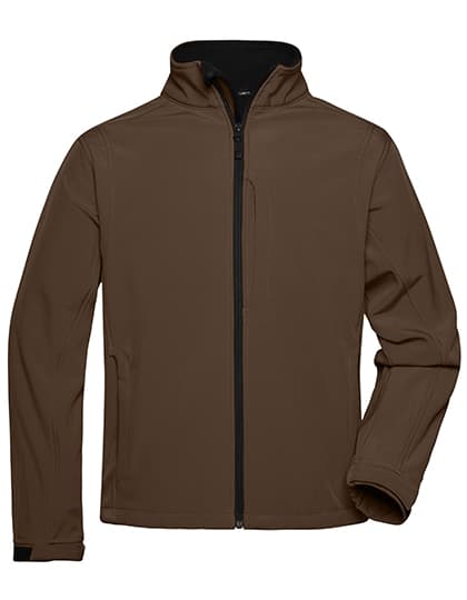 Men´s Softshell Jacket — Brown
