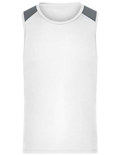 Men´s Running Tank — White