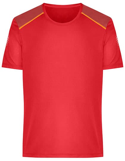 Men´s Running T-Shirt — Spicy Orange