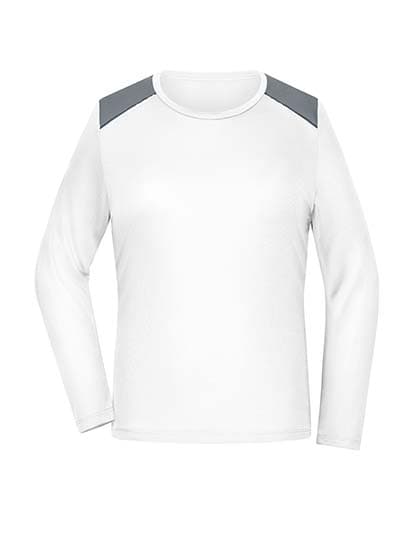 Ladies´ Running Shirt Longsleeve — White
