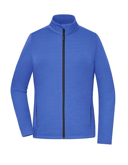 Ladies´ Sports Structured Fleece Jacket — Peacock Blue