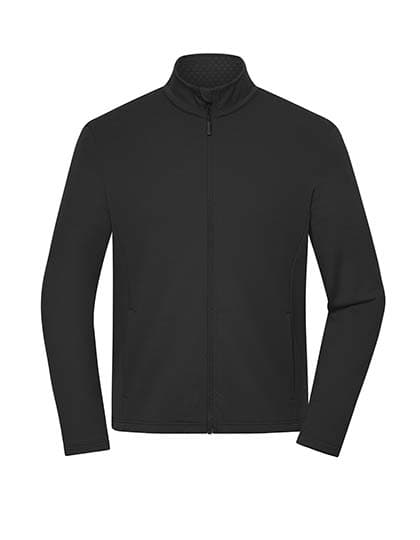 Men´s Sports Structured Fleece Jacket — Black