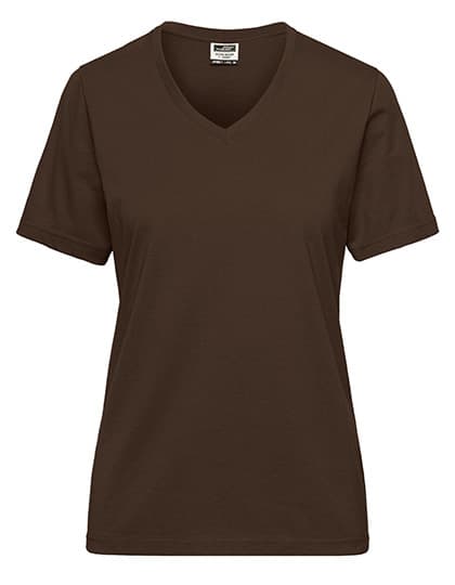 Ladies´ Bio Workwear T-Shirt — Brown